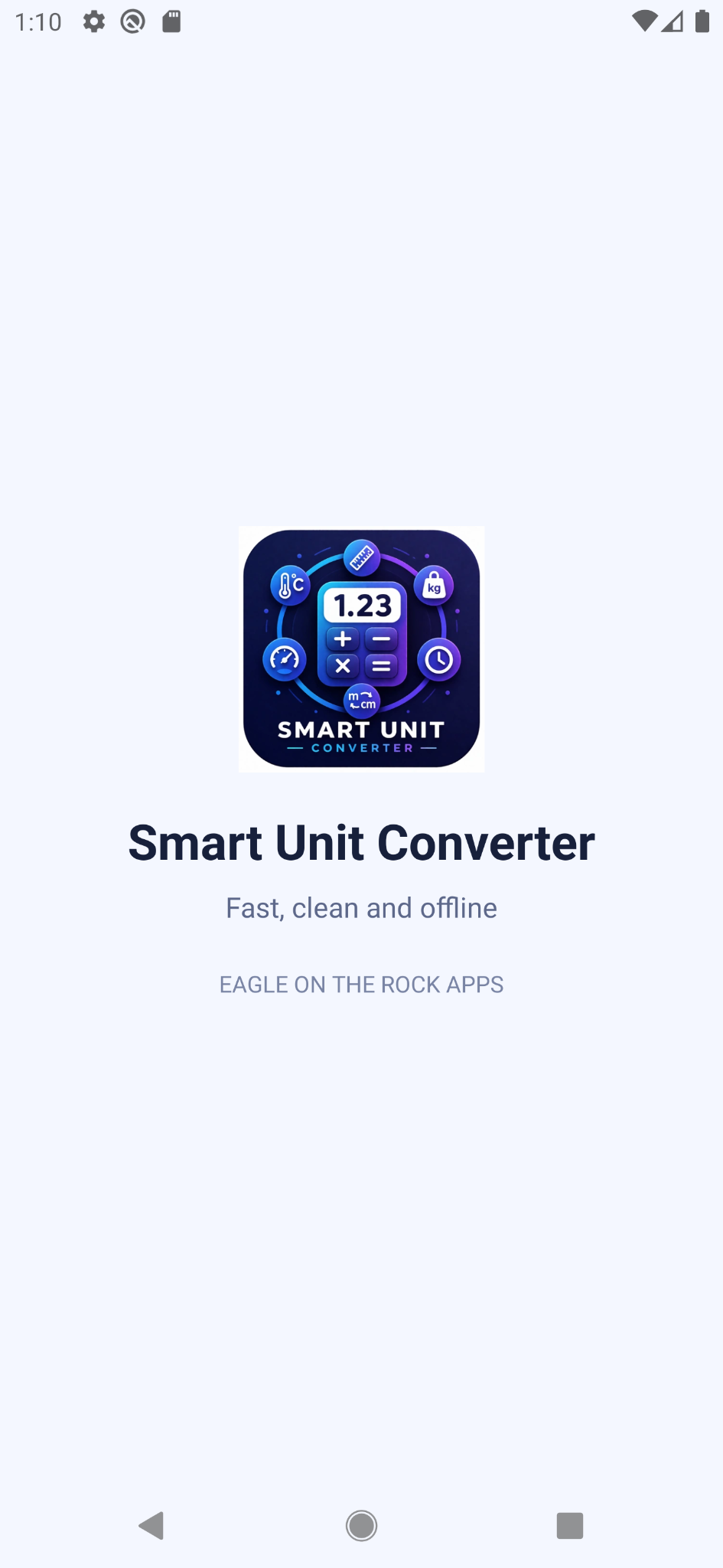 App splash screen